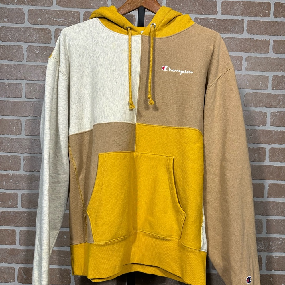 Champion Color Block Men’s Large Hoodie
